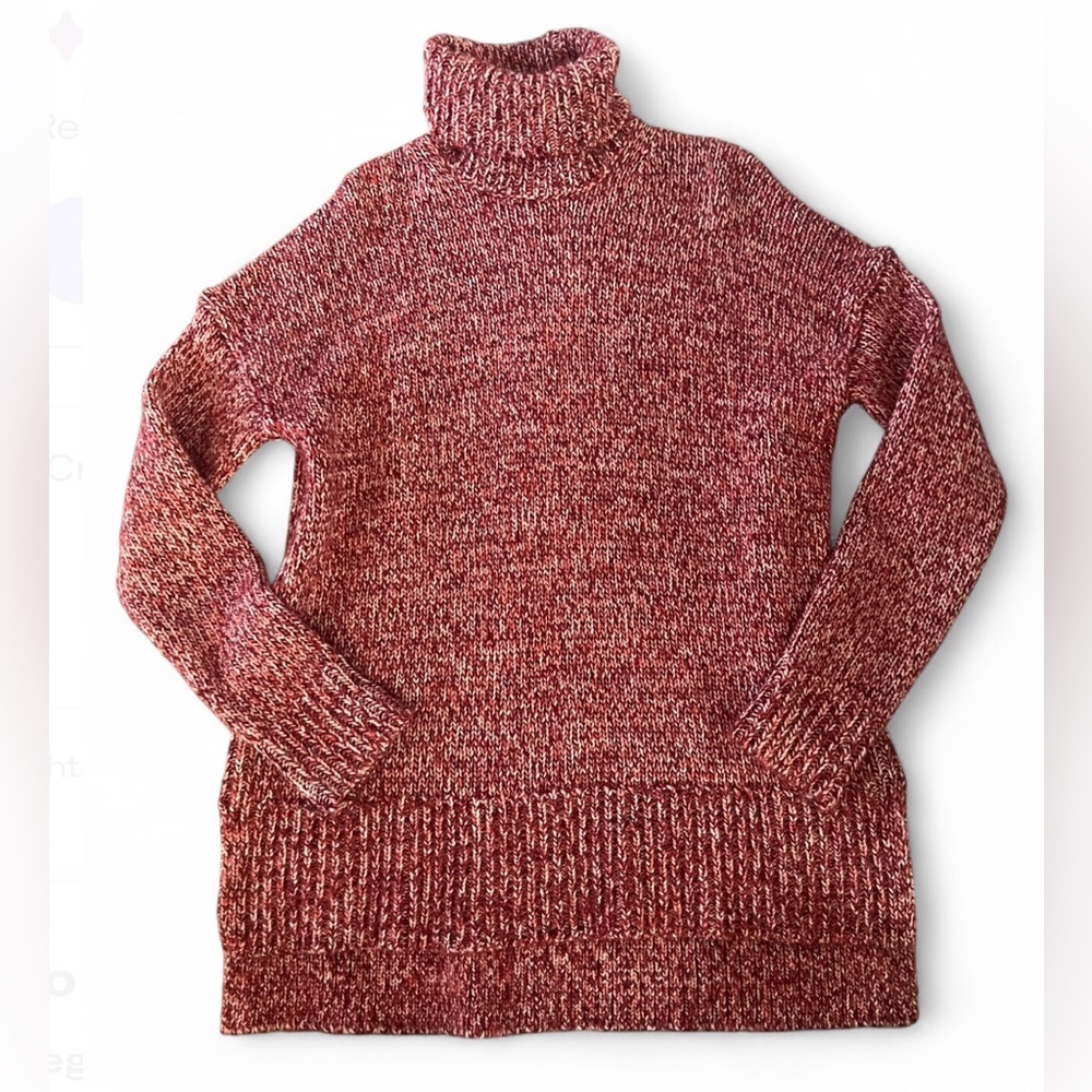 Red Turtleneck Sweater